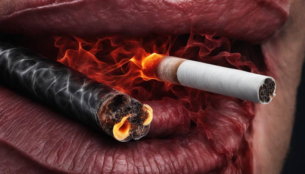 Gefäßschädigung durch Rauchen