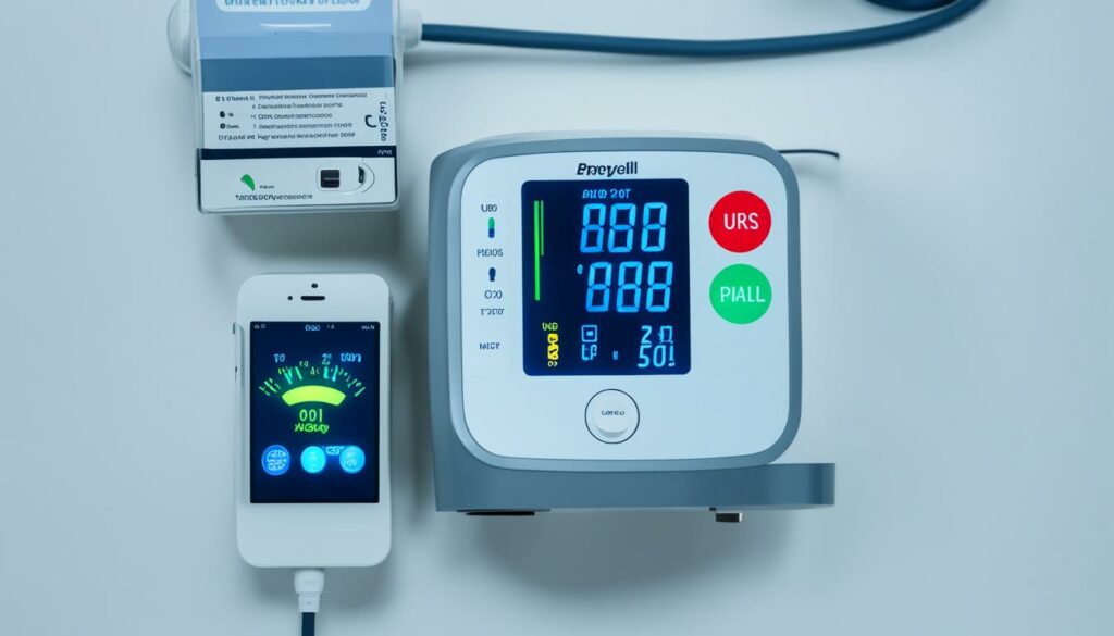 Stromversorgungsoptionen Blutdruckgerät